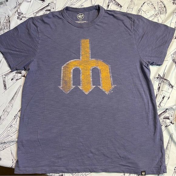 47 Other - 47 Seattle Mariners Cooperstown Trident Logo Tee